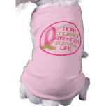 Pink Ribbon Dog Shirt pet clothing