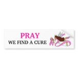 "Pink Ribbon" Ethnic Awareness Angel Bumper Stickers