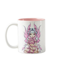 "Pink Ribbon Fairy" Mug