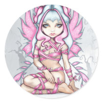 "Pink Ribbon Fairy" Sticker