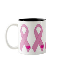 Pink Ribbon for Breast Cancer Awareness Mug