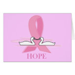 Pink Ribbon Hope and Love card