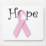 Pink Ribbon Hope Mouse Mat