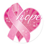 Pink Ribbon Hope Sticker