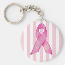 Pink Ribbon Key Chains