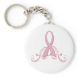 Pink Ribbon Key Chains