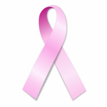 Pink Ribbon Keychain Photo Cut Out