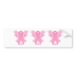 Pink Ribbon Love bumper stickers