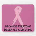 Pink Ribbon Mousepad