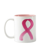 Pink Ribbon Coffee Mug