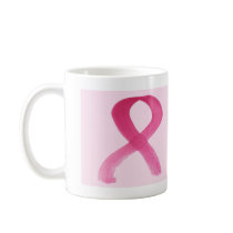 Pink Ribbon Coffee Mugs