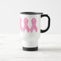 Pink Ribbon Mug