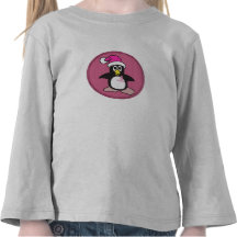 pink ribbon penguin t shirts
