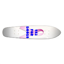 Pink Ribbon Skateboard