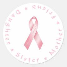 Pink Ribbon Sticker