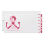Pink Ribbon Thank You photo cards