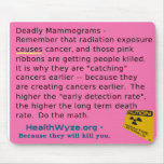 Pink Ribbons and Mammograms Kill mousepads