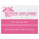Pink Ribbons Every Day flyers