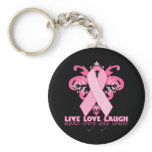 Pink Ribbons Every Day keychains