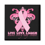 Pink Ribbons Every Day magnets