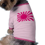 Pink Rising Sun pet clothing
