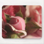 Pink Rose Bud Mouse Mats