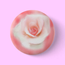 Pink Rose buttons