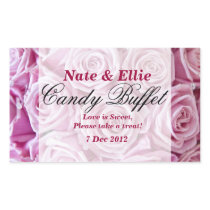 PInk Rose Candy Buffet Sticker