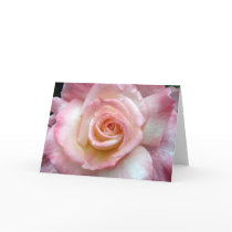 Pink Rose Card