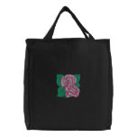 Pink Rose Embroidered Bag embroidered bags