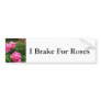 PINK ROSE - flower close up Bumper Stickers