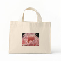 Pink Rose Flower tote bag gifts Floral
