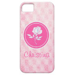 Pink Rose Iphone 5s case-mate case iPhone 5 Cover