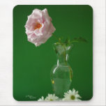Pink Rose Vas Mousepad