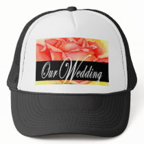 Pink Rose Wedding Painting Art - Multi