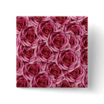 Pink Roses Button