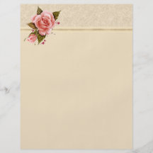 Pink Roses Custom Flyer