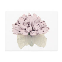 Pink Roses / The Wedding ~ Postcard / Invitation