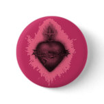 Pink Sacred Heart buttons
