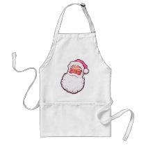 Pink Santa Claus Aprons