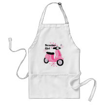Pink Scooter Aprons