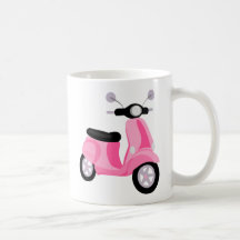 Pink Scooter Coffee Mug