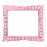 Pink Sculptured Frame $15.00