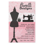 Pink Seamstress Fashion flyers