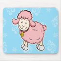 Pink Sheep mousepad