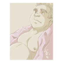 Pink Shirt Postcard