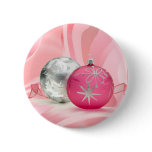 PINK & SILVER ORNAMENTS by SHARON SHARPE buttons