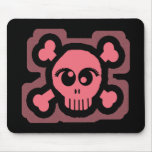Pink Skull and Crossed Bones