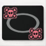 Pink Skull and Crossed Bones