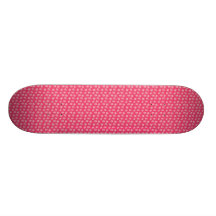 Pink Skull Skateboard